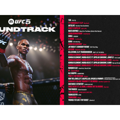 EA Sports UFC 5 révèle sa bande-son de 32 titres