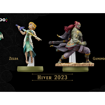 Nouvelles figurines amiibo annoncées : Zelda, Ganondorf, Noah, Mio et Sora