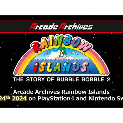 Rainbow Islands arrive sur Switch en janvier 2024