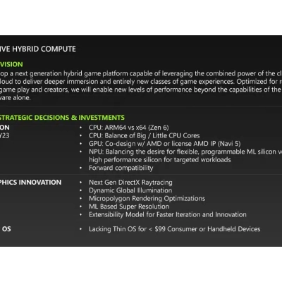 Fuite de documents internes : la Xbox de 2028 serait une console hybride orientée vers le cloud