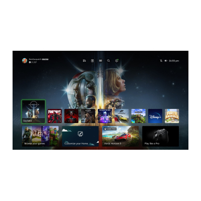 Le nouvel écran d'accueil Xbox en cours de déploiement