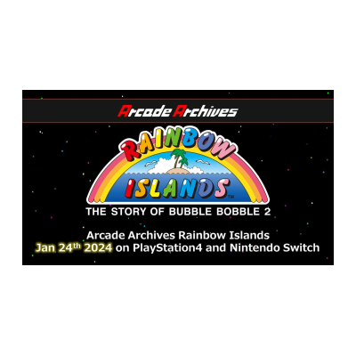 Rainbow Islands arrive sur Switch en janvier 2024