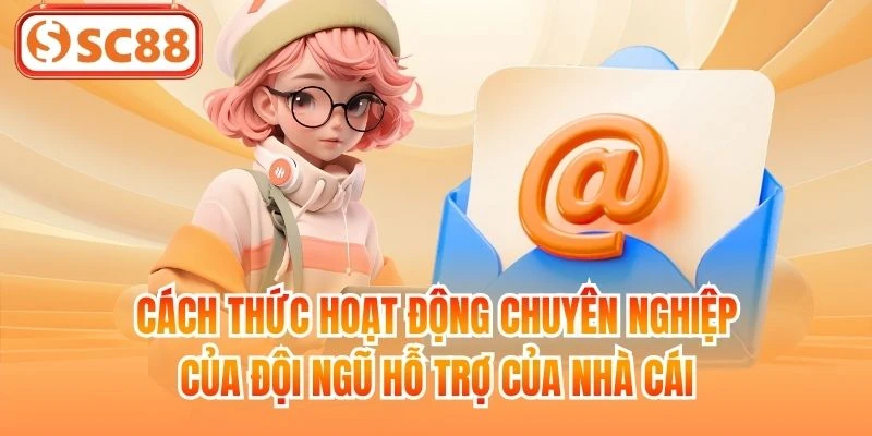 Cách thức hoạt động chuyên nghiệp của đội ngũ hỗ trợ của nhà cái