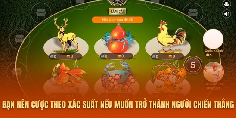 Bạn nên cược theo xác suất nếu muốn trở thành người chiến thắng