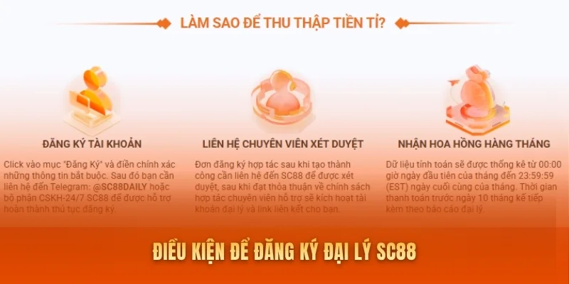 Điều kiện để đăng ký đại lý SC88
